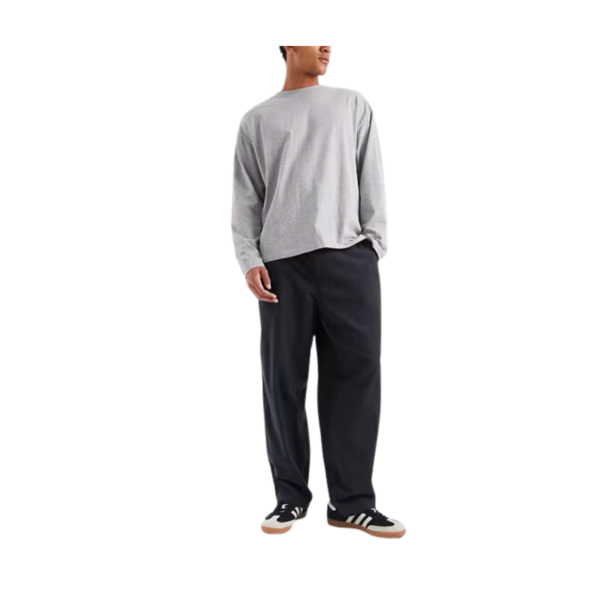 MNG Linen Pants Men's Summer Trousers - white background