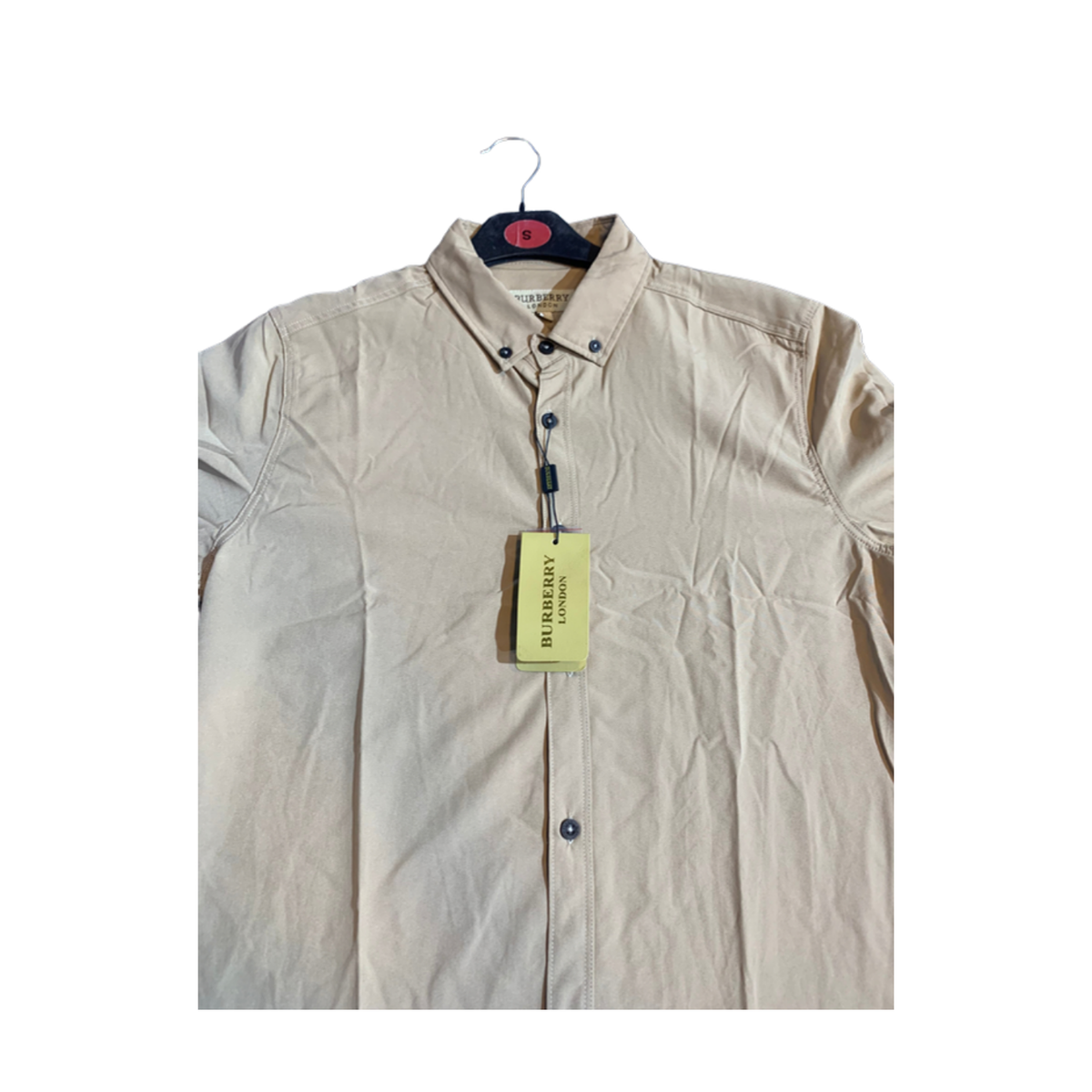 Burberry Solid Shirts - white background