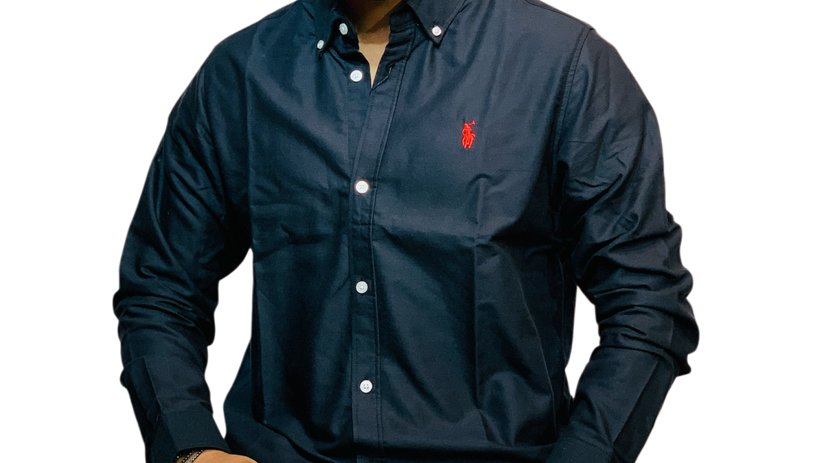 Ralph Lauren onyx black shirt for men | OutFitT Sylhet