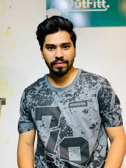 Roadstar printed t-shirt design 1 for men | OutFitT Sylhet