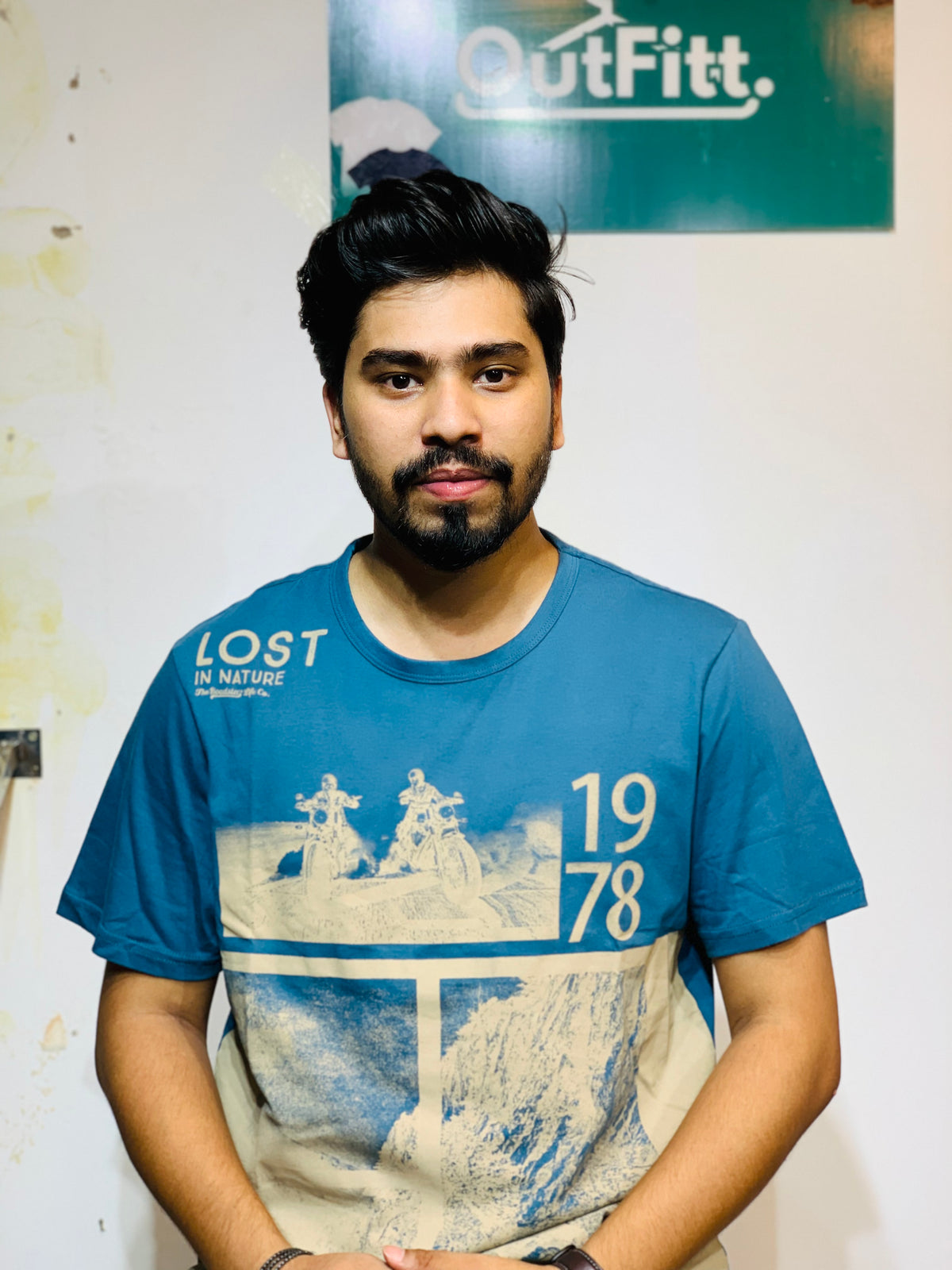 Roadstar printed t-shirt design 3 for men | OutFitT Sylhet
