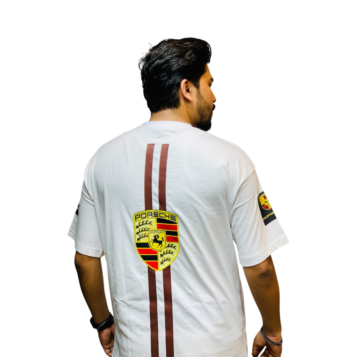 Porsche 911 printed drop shoulder t-shirt - photo 2 | OutFitT Sylhet