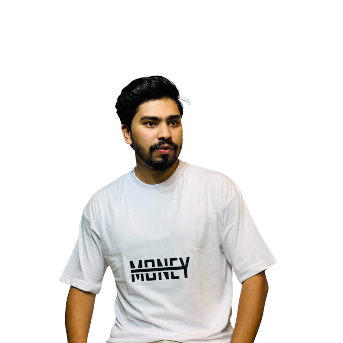 Money Is Important printed drop shoulder t-shirt | OutFitT Sylhet