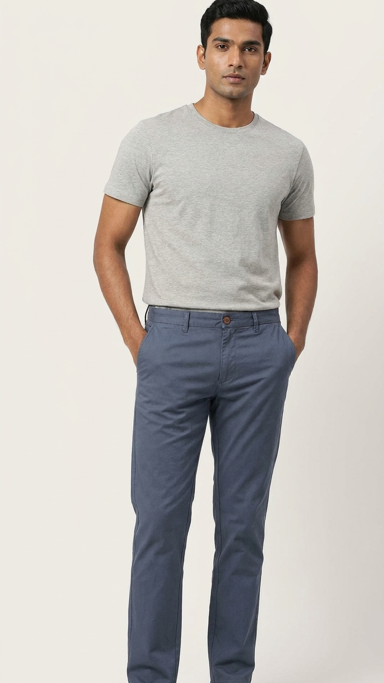 TEX-Inspired Slim Comfort Stretch Twill Pant