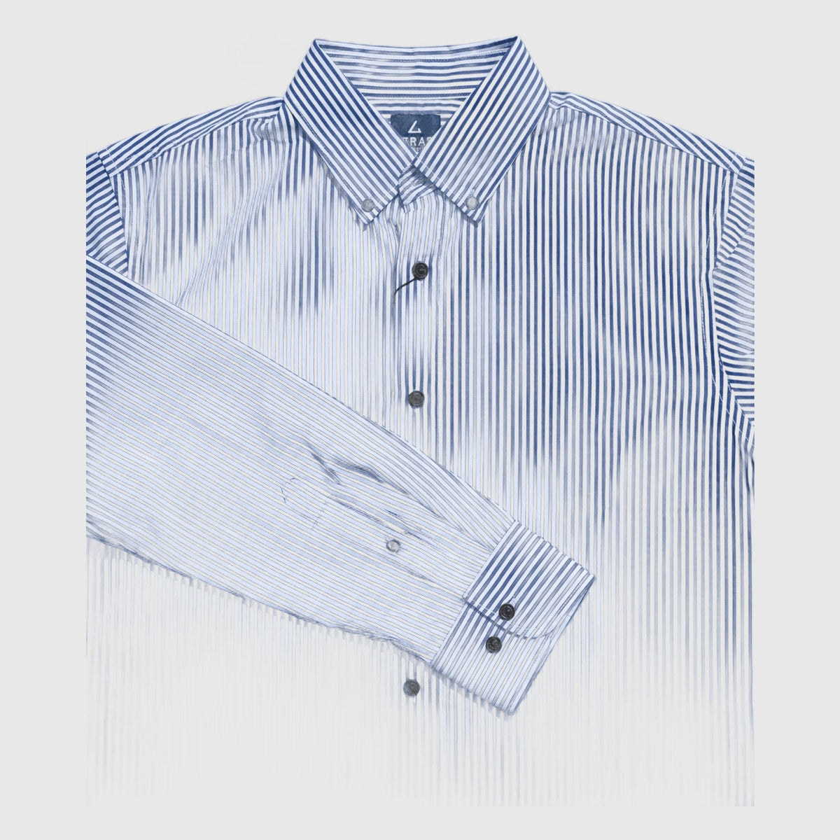 Old money white and blue stripe shirt - photo 3 | OutFitT Sylhet