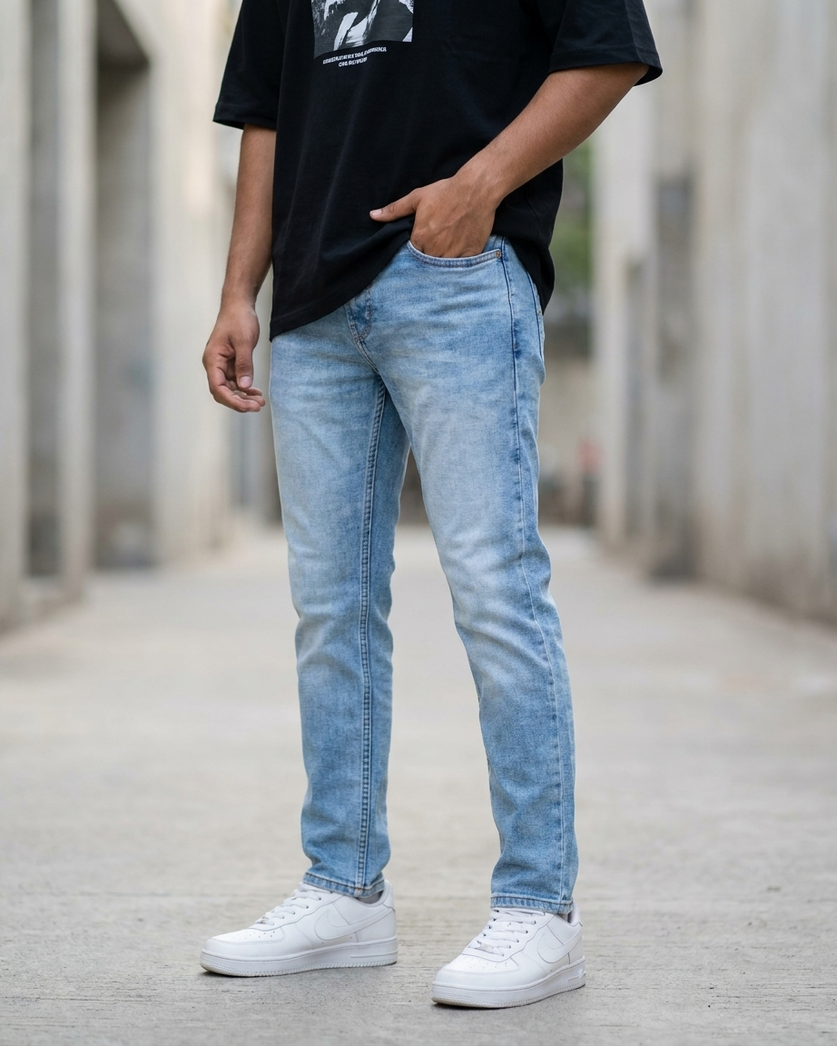 Levi's light wash slim fit jeans for men | OutFitT Sylhet