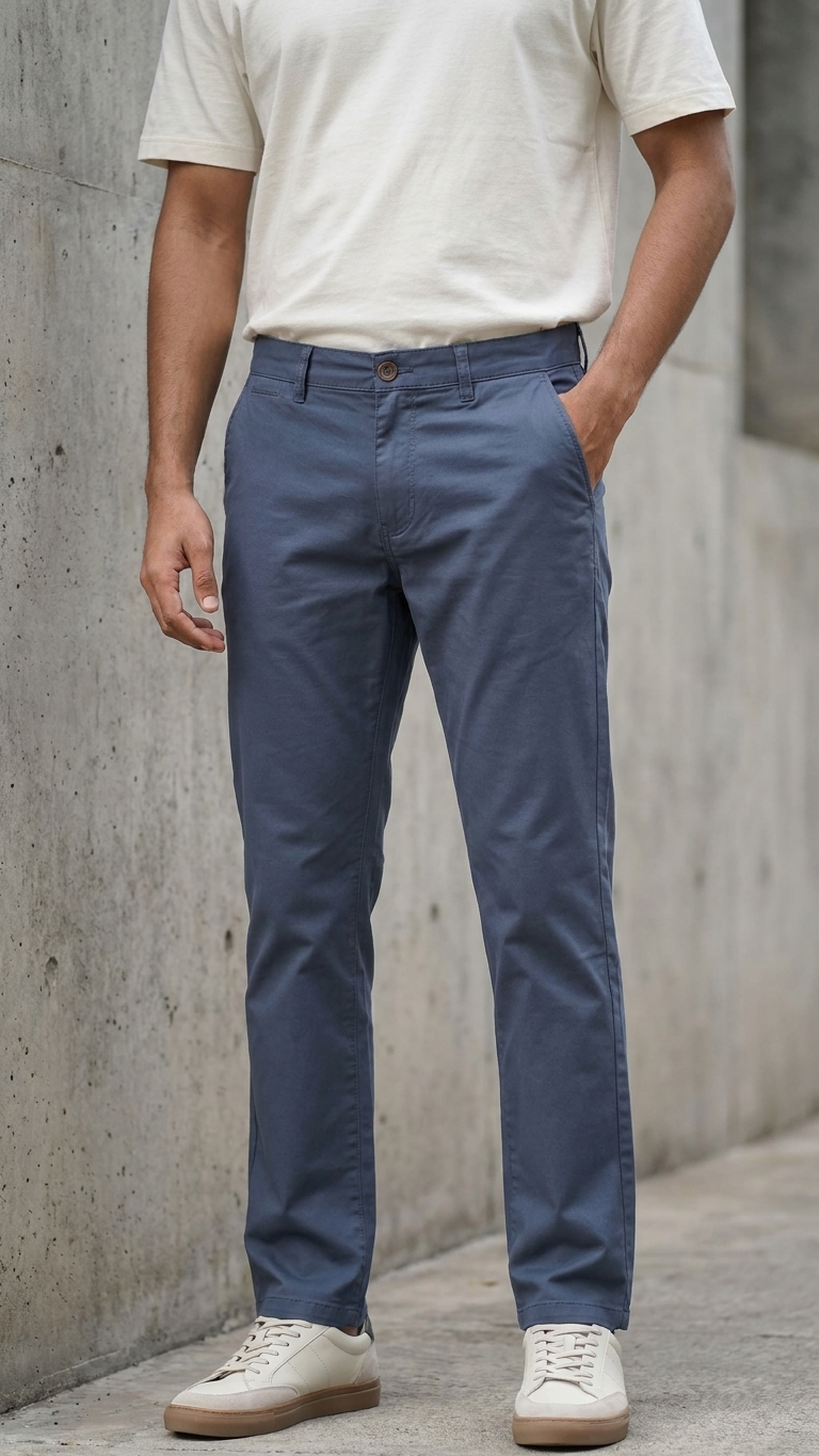 TEX-Inspired Slim Comfort Stretch Twill Pant