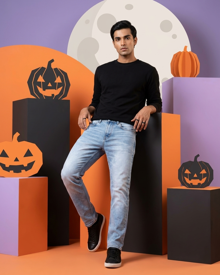 Levi's light wash slim fit jeans - photo 2 | OutFitT Sylhet
