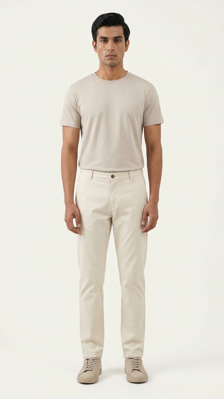 TEX-Inspired Slim Comfort Stretch Twill Pant