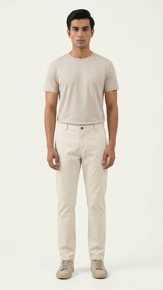 TEX-Inspired Slim Comfort Stretch Twill Pant