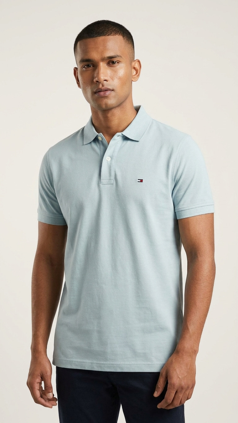 Tommy Crushed Mint Polo Shirt | Men’s Polo