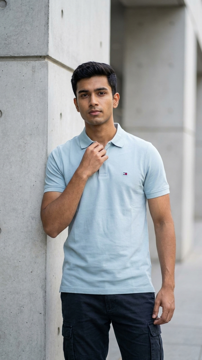 Tommy Crushed Mint Polo Shirt | Men’s Polo