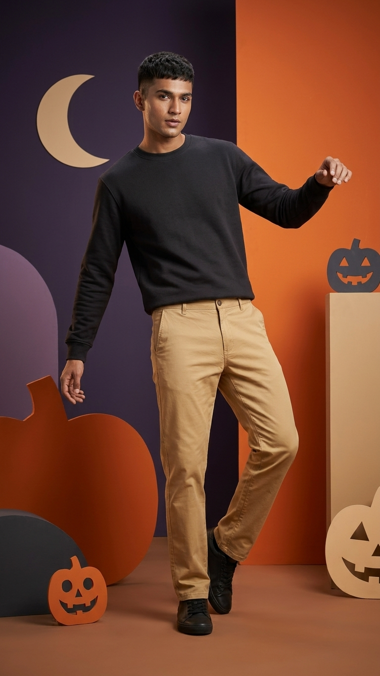 TEX-Inspired Slim Comfort Stretch Twill Pant
