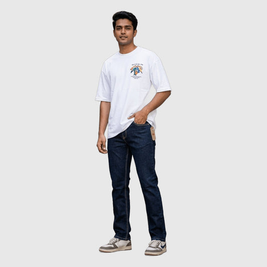 Levi's dark wash slim fit jeans for men | OutFitT Sylhet