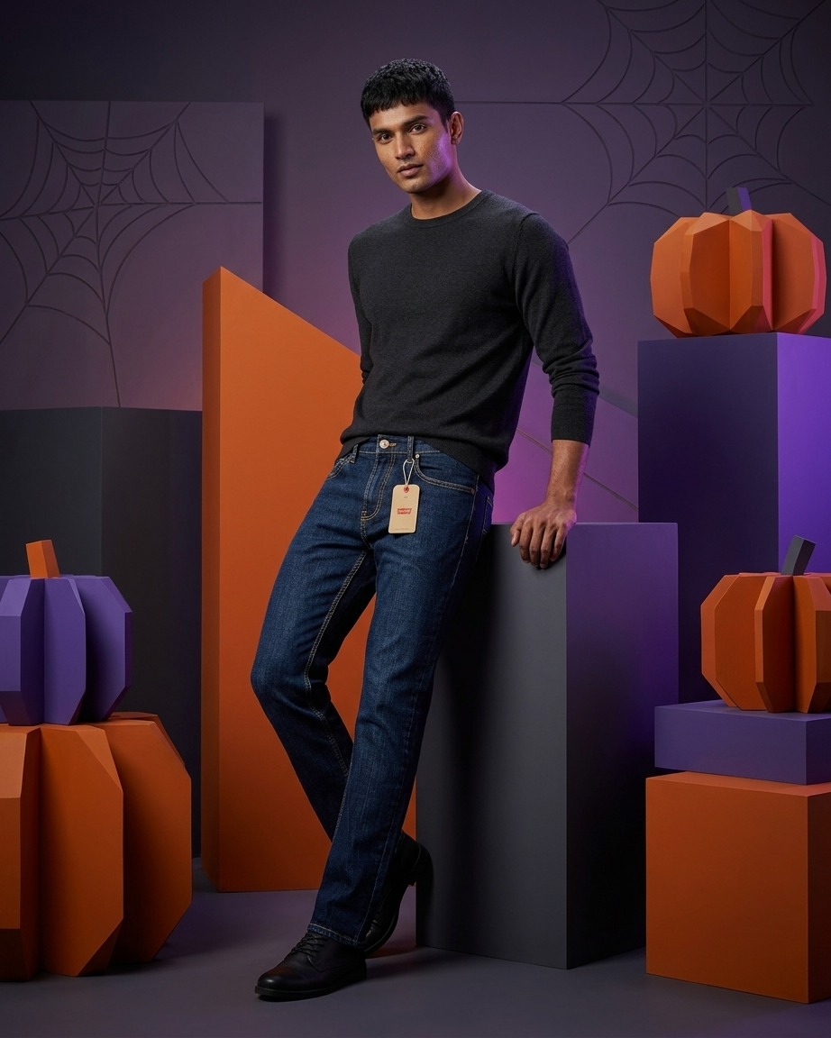 Levi's dark wash slim fit jeans - photo 3 | OutFitT Sylhet
