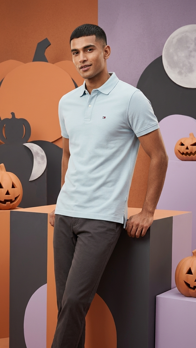 Tommy Crushed Mint Polo Shirt | Men’s Polo